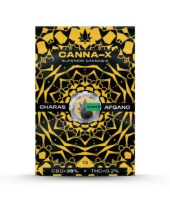 Canna-X  -Charas Nero Afgano - 35% CBD -1gr