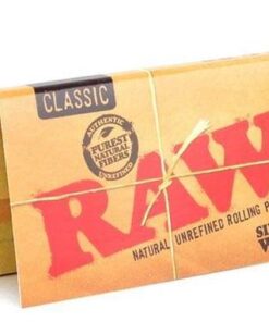 Raw κλασικό μικρό διπλό ακατέργαστο