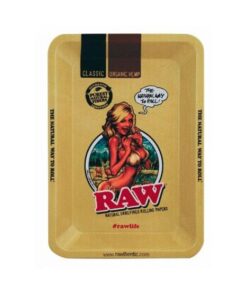 Raw Rolling Tray Girl medium (27x17cm)