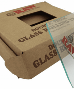 Raw γυάλινος δίσκος Rolling Tray mini (15X10cm)