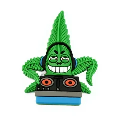 The DJ Silicon Cannabis Μαγνητάκι σιλικόνης 3D