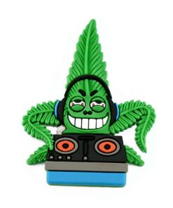 The DJ Silicon Cannabis Μαγνητάκι σιλικόνης 3D