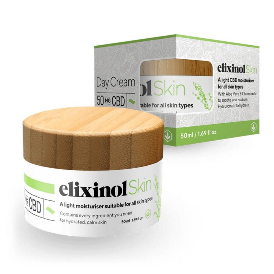 Elixinol - Κρεμα ημέρας με 50mg CBD - 50ml - Image 3