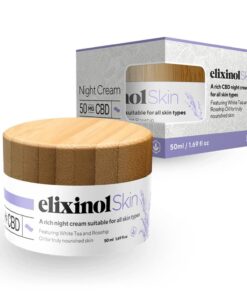 Elixinol - Κρέμα νύχτας με 50mg CBD - 50ml