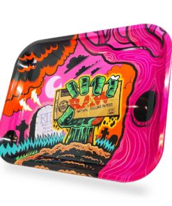 Raw Rolling Tray Zombie - large (27x34cm)