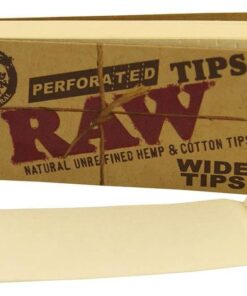 RAW - Τζιβάνες φαρδιές Perforated Wide Tips - 50 x 1τεμ