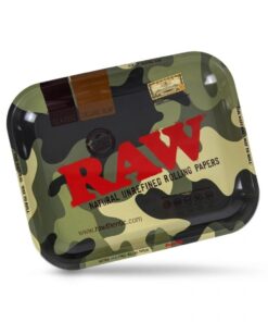 RAW Camo Army Large Metal Rolling Tray