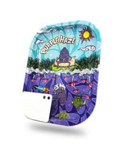 Best Buds – Purple Haze Small Metal Rolling Tray