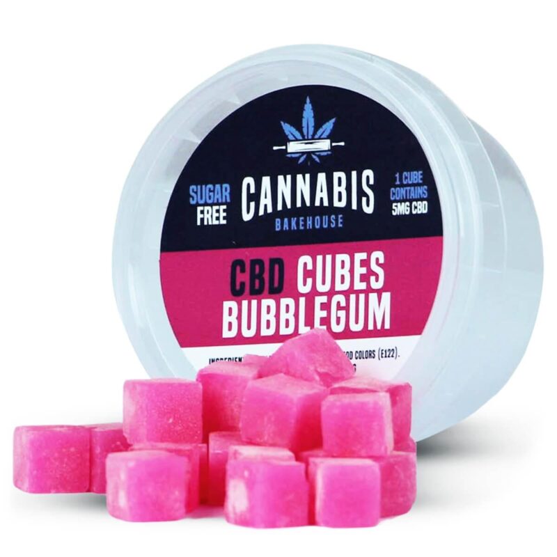 Candy Cubes Bubblegum με CBD