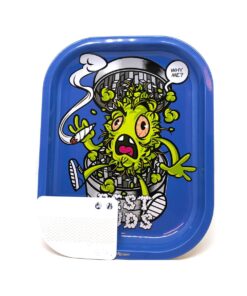 Grind Me Small Metal Rolling Tray