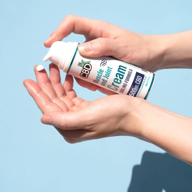 CBD FX - Cream For Muscle & Joint: Cooling Formula - 500mg CBD - 50ml - Image 2