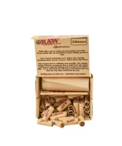 RAW Rolls and Tips 3 meters rolls and pre-rolled tips