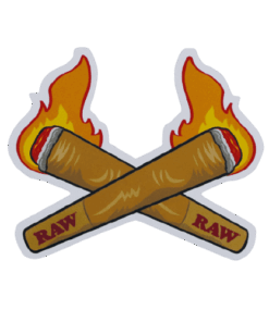 RAW_STICKER Crossing Cones