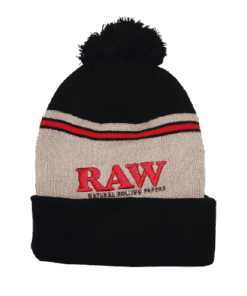 RAW Σκούφος με χρώμα Καφέ και Μαύρο