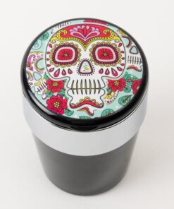 Champ High Skull Car Ashtray with LED