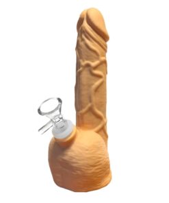 White Penis Silicone Bong