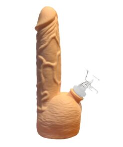silicone-penis-bong-white