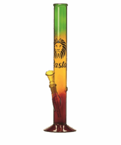 Rasta Glass Bong - 35cm