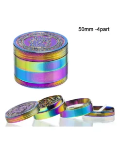 AMSTERDAM Grinder 4Part- 50mm Rainbow