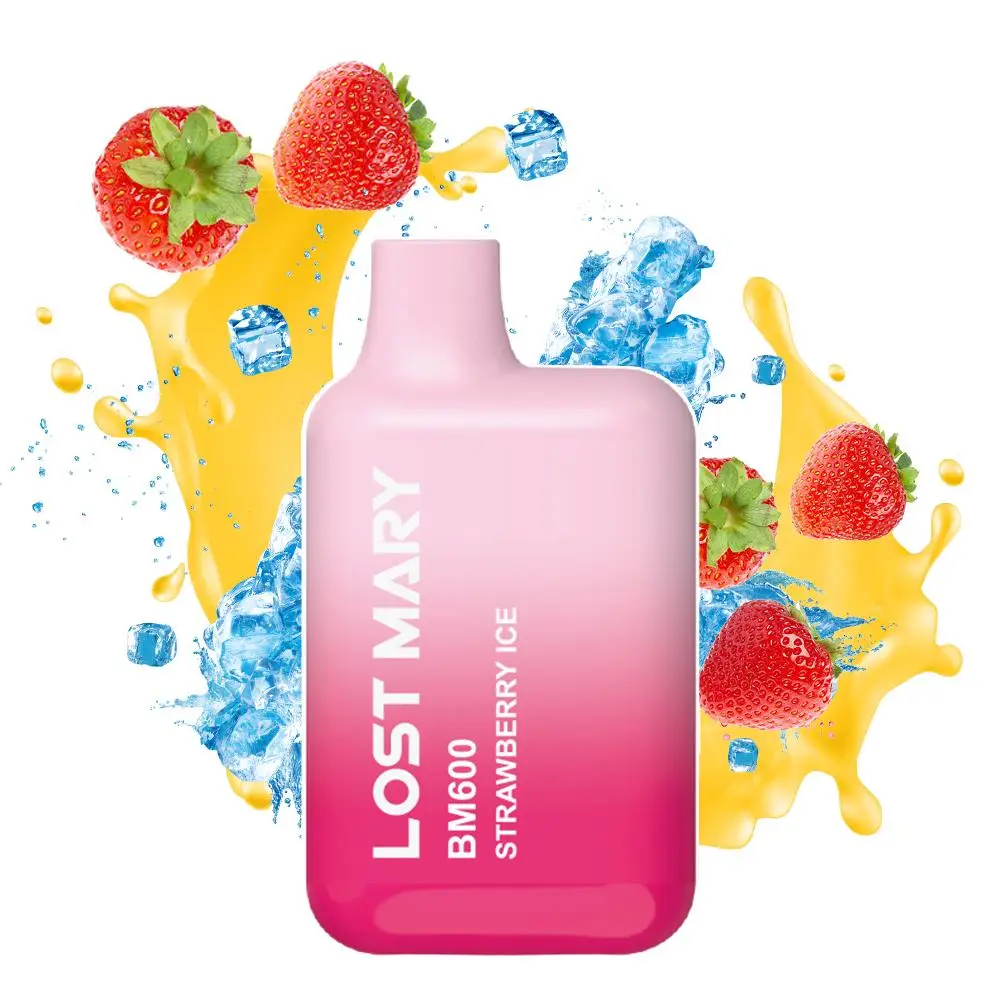 LOST MARY BM600 20MG 2ML STRAWBERRY ICE | Canna24 STRAWBERRY ICE