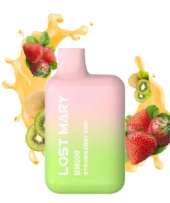 LOST MARY BM600 20MG 2ML STRAWBERRY KIWI Strawberry Kiwi: Μια φρέσκια συλλογή απο φράουλες που συνοδεύεται από τάρτα με ακτινίδια.