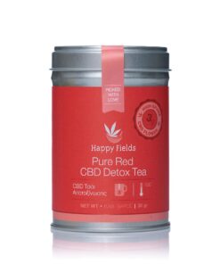 Happy Fields Pure Red CBD Detox tea