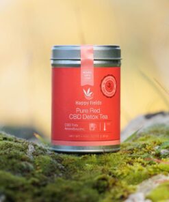 Happy Fields Pure Red CBD Detox tea