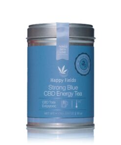 Happy Fields Strong Blue CBD Energy Tea