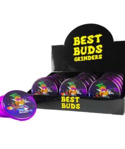 Best Buds Plastic Grinder Pineapple Express 3 Parts – 50mm