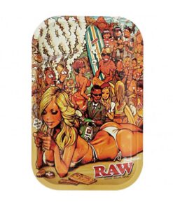 RAW x RJB Summer Metal Rolling Tray Medium