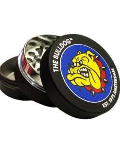 Bulldog Black Metal Grinder 35mm – 3 parts