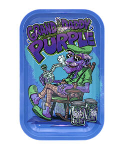 Best Buds Grand Daddy Purple Metal Rolling Tray Medium