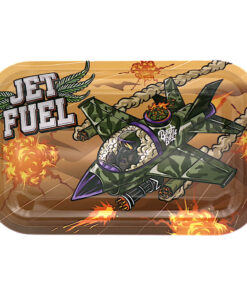 Best Buds Jet Fuel Metal Rolling Tray Medium