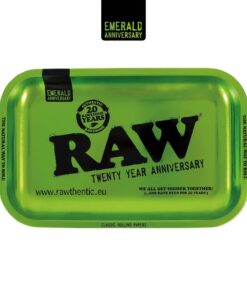 RAW Rolling Tray Emerald 20th Anniversary Edition