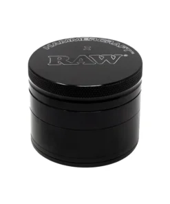 HammerCraft x RAW Grinder Black 55mm RAW HammerCraft aluminium grinder black Premium metal grinder RAW black edition