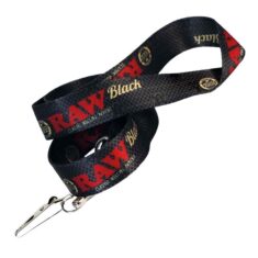 Raw Black Lanyard