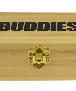 Το Buddies WOODEN ROLLING BOX MEDIUM