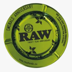 RAW Emerald Metal Ashtray – 20th Anniversary