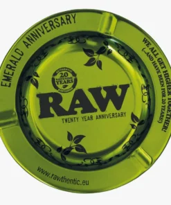 RAW Emerald Metal Ashtray – 20th Anniversary