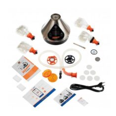 Περιεχόμενα συσκευασίας του Storz & Bickel Volcano Hybrid Silver Dry Herb Vaporizer