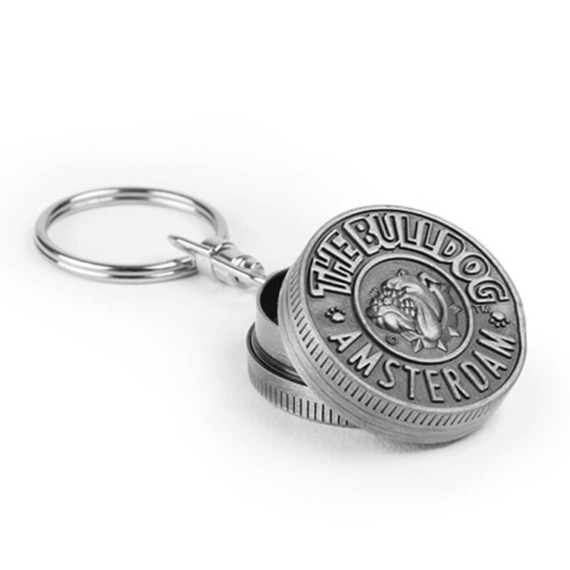 The Bulldog Key Chain With Mini Grinder - Image 3