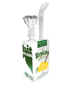 Orange Juice Glass Bong