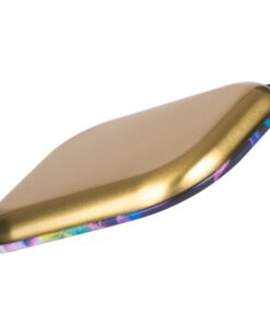 BEUZ Weed N Pizza Rolling Tray Small 18x14 metal rolling tray back