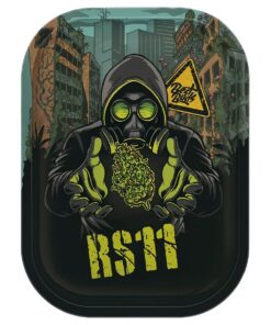 Best Buds RS-11 metal rolling tray smoking accessory