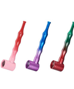 Champ High Seahorse Pipe aluminium 11cm colored metal smoking pipe