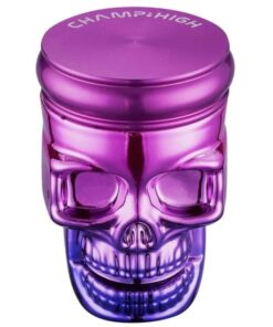 Champ High grinder 42mm skull head 3 parts μεταλλικός τρίφτης καπνού
