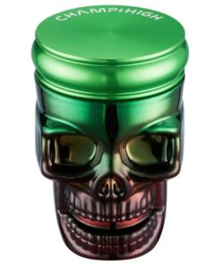 μεταλλικός τρίφτης Champ High skull head 42mm 3 parts λεπτομέρεια σχεδίου