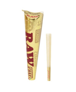 RAW Ethereal Pre-rolled King Size Cones 3 Pieces Per Pack