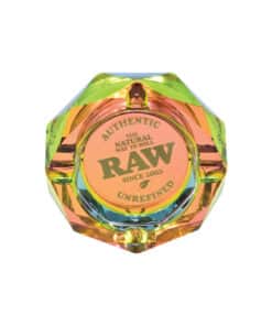 RAW Rainbow Glass Ashtray γυάλινο τασάκι με rainbow φινίρισμα