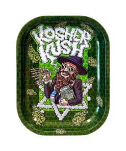 Best Buds Kosher Kush Metal Rolling Tray Small 14x18cm